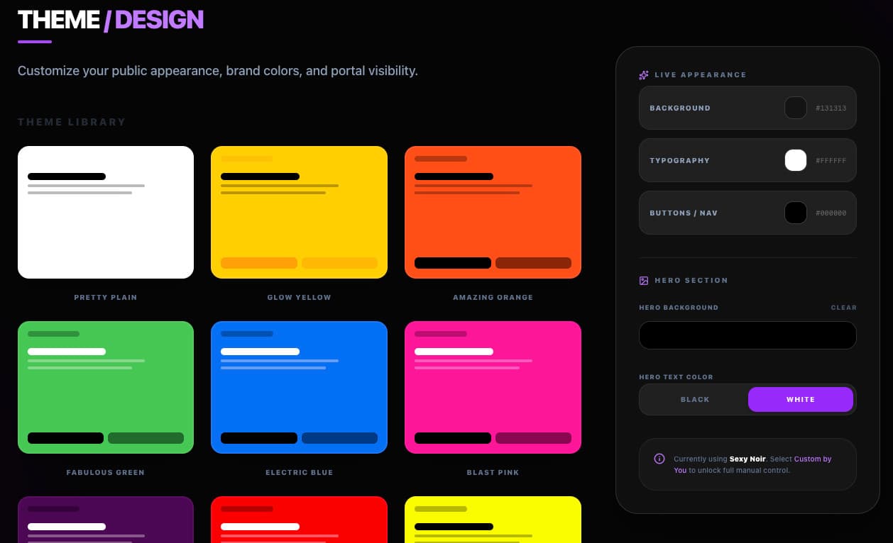 Choose your brand colors